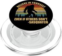 Credi in te stesso anche se gli altri non sasquatch Bigfoot PopSockets PopGrip per MagSafe