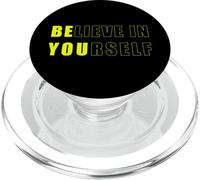 Credi in te stesso Sii te stesso amore atmosfera positiva PopSockets PopGrip per MagSafe