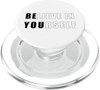 Credi in te stesso Sii te stesso amore atmosfera positiva PopSockets PopGrip per MagSafe