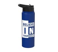 Credi in te stesso Stainless Steel Insulated Water Bottle