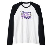 Credi nel Magico Fascino ispiratore Maglia con Maniche Raglan
