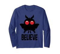 Credi nel misterioso Mothman Maglia a Manica