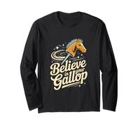 Credi nel tuo galoppo Hobby Horse Maglia a Manica