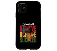 Credi raggiungere il successo afroamericano forte Juneteenth Custodia per iPhone 11