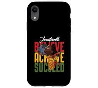 Credi raggiungere il successo afroamericano forte Juneteenth Custodia per iPhone XR