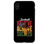 Credi raggiungere il successo afroamericano forte Juneteenth Custodia per iPhone XS Max