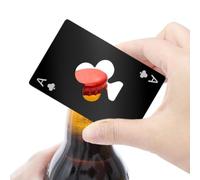 Credit Card Bottle Opener Rustproof - Portable Compact Funny Metal Wallet | Wallet Card Shape Beer Cap Opener for Pub, Kitchen, Restaurant, | Club, Park, Home, Wedding, Birthday Party Credit Card Funny