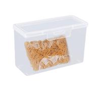 Credit Card Storage Box - 10.5x4.5x6.6cm Effortlessly Rectangular Clear Business Card Holder, Smooth And Sturdy Lightweight Storage Organizer For Jewelry, Playing Cards, Coin, Screw, And Cards