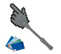 Credit Card Wand Set - Indice Finger Contactless Payment Tool, Tap To Pay Card Holder System, 3D Printed Payment Assist Device, Travel Shopping Store Use, Ristorante Checkout Quick Pay Access, Grigio