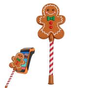 Credit Card Wand Tap To Pay Contactless, 3D Printed Gingerbread Man Shape | Handheld Wand Credit Card Holder, Christmas Tap To Pay Wand for Travel, Cafe, Holiday Shopping