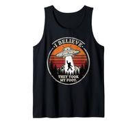 Credo Che abbiano preso Il Mio Piede Bigfoot UFO Alien Abduction Joke Canotta