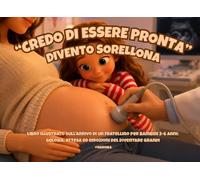 Credo di essere pronta, divento sorellona: Libro illustrato sull'arrivo di un fratellino per bambini 3-6 anni: gelosia, attesa ed emozioni del diventare grandi