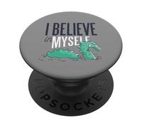 Credo in me stesso Loch Ness PopSockets PopGrip Adesivo