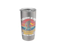 Credo in te, credo anche in Bigfoot Bicchiere termico in acciaio inox doppia parete