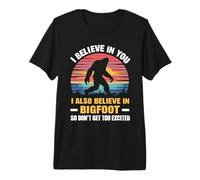 Credo in Te, Credo Anche in Bigfoot Maglietta Premium