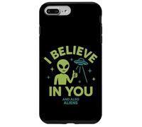 Credo in te, e anche in alieni, divertente UFO Custodia per iPhone 7 Plus/8 Plus