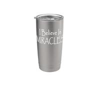 Credo nei miracoli Bicchiere termico in acciaio inox doppia parete