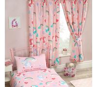 Credo Nei Unicorni Tende 66" X 72" Bambini Completamente Foderate Con Legature