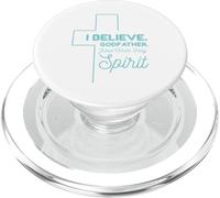 Credo Padrino Gesù Cristo Spirito Santo Cristiano PopSockets PopGrip per MagSafe