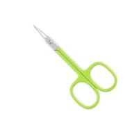 Credo POP ART 60503 - Forbici per cuticole, 8 cm, con punta a torre, colore: Cromo opaco, colore: Verde