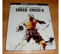 Creed + Creed II La Legenda De Rocky Steelbook 4K UHD+ Blu-Ray Nuovo Sigillato