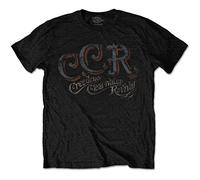 Creedence Clearwater Revival - T-Shirt # Xl Unisex Black # Ccr