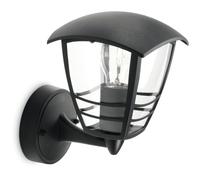 CR pplique per esterno a parete H20cm Nero Philips