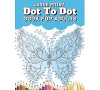 Creekside Lane Large Print Dot To Dot Book For Adults (Tascabile)