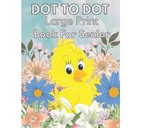 Creekside Lane Large Print Dot To Dot Book For Seniors (Tascabile)