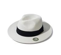 Creekstone Cappello Panama in paglia, cappello da sole Fedora, UPF 50+, tesa larga, cappello da sole Fedora estivo da spiaggia per uomo e donna