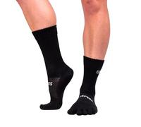 Creepers Blister Busting Calzini in lana merino, lunghezza equipaggio escursionismo e sentieri, unisex per uomini e donne calzini, Nero, L