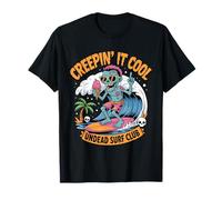 Creepin' It Cool Zombie Summerween Divertente Halloween estate Maglietta