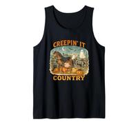 Creepin’ It Country Cute Farm Halloween Animals Canotta