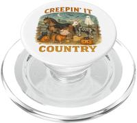 Creepin’ It Country Cute Farm Halloween Animals PopSockets PopGrip per MagSafe