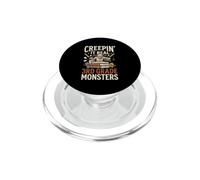 Creepin It Real con i miei mostri di terza elementare Mummia Halloween PopSockets PopGrip per MagSafe