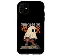 Creepin Up The Crag Divertente Halloween Fantasma Escursioni Arrampicata Custodia per iPhone 11