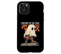 Creepin Up The Crag Divertente Halloween Fantasma Escursioni Arrampicata Custodia per iPhone 11 Pro