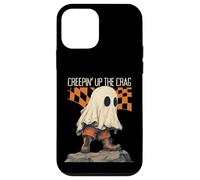 Creepin Up The Crag Divertente Halloween Fantasma Escursioni Arrampicata Custodia per iPhone 12 mini