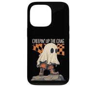 Creepin Up The Crag Divertente Halloween Fantasma Escursioni Arrampicata Custodia per iPhone 13 Pro