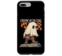 Creepin Up The Crag Divertente Halloween Fantasma Escursioni Arrampicata Custodia per iPhone 7 Plus/8 Plus