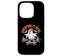 Creeping It Real, il fantasma dello skateboarding, Halloween Custodia per iPhone 14 Pro