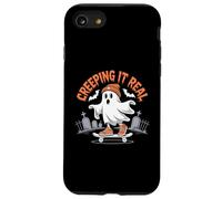 Creeping It Real, il fantasma dello skateboarding, Halloween Custodia per iPhone SE (2020) / 7/8