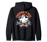 Creeping It Real, Il Fantasma dello Skateboarding, Halloween Felpa con Cappuccio