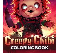 Creepy Chibi Coloring Book: Kawaii Horror Coloring Pages Featuring Creepy Cute Mini Characters, Eerie Scenes, Tiny Monsters, and Hauntingly Adorable Designs for All Ages