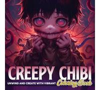 Creepy Chibi Coloring Book: Spooky Kawaii Coloring Pages Featuring Tiny Characters, Cute Horror Creatures, Eerie Adventures, and Hauntingly Sweet Designs for Kids & Adults