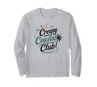 Creepy Coastal Club Estate Halloween Maglia a Manica