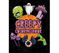 Creepy Coloring: Halloween Themed with Adorable Spooky Characters