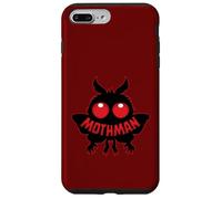 Creepy Cryptid - Silhouette di Mothman Misterioso dagli occhi rossi Custodia per iPhone 7 Plus/8 Plus
