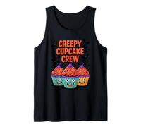 Creepy Cupcake Crew Funny Baking Cupcakes Zombies Halloween Canotta
