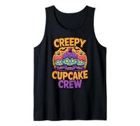 Creepy Cupcake Crew Funny Baking Cupcakes Zombies Halloween Canotta